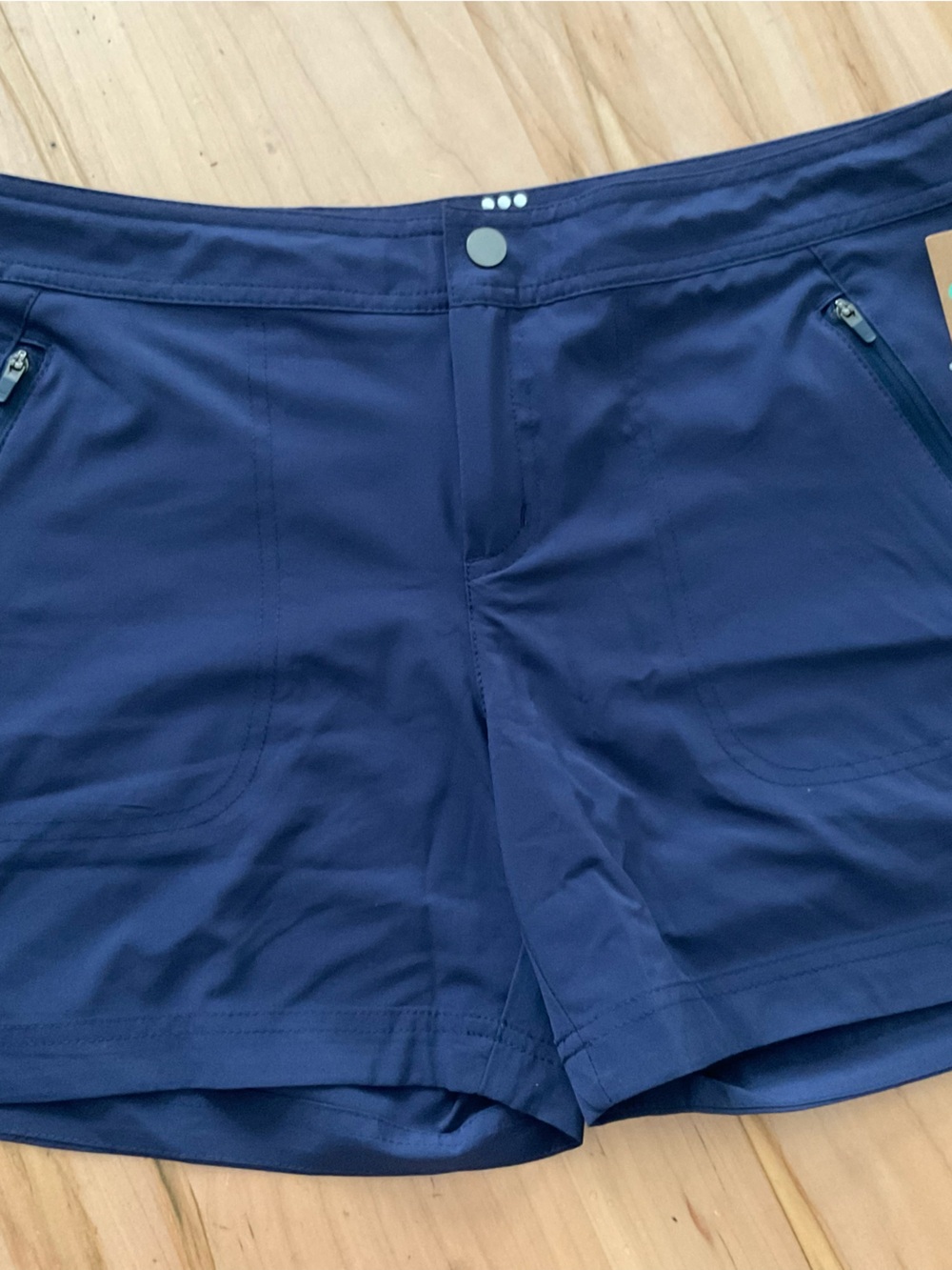 Title Nine Deep Navy Performance Shorts - Picture 5 of 11